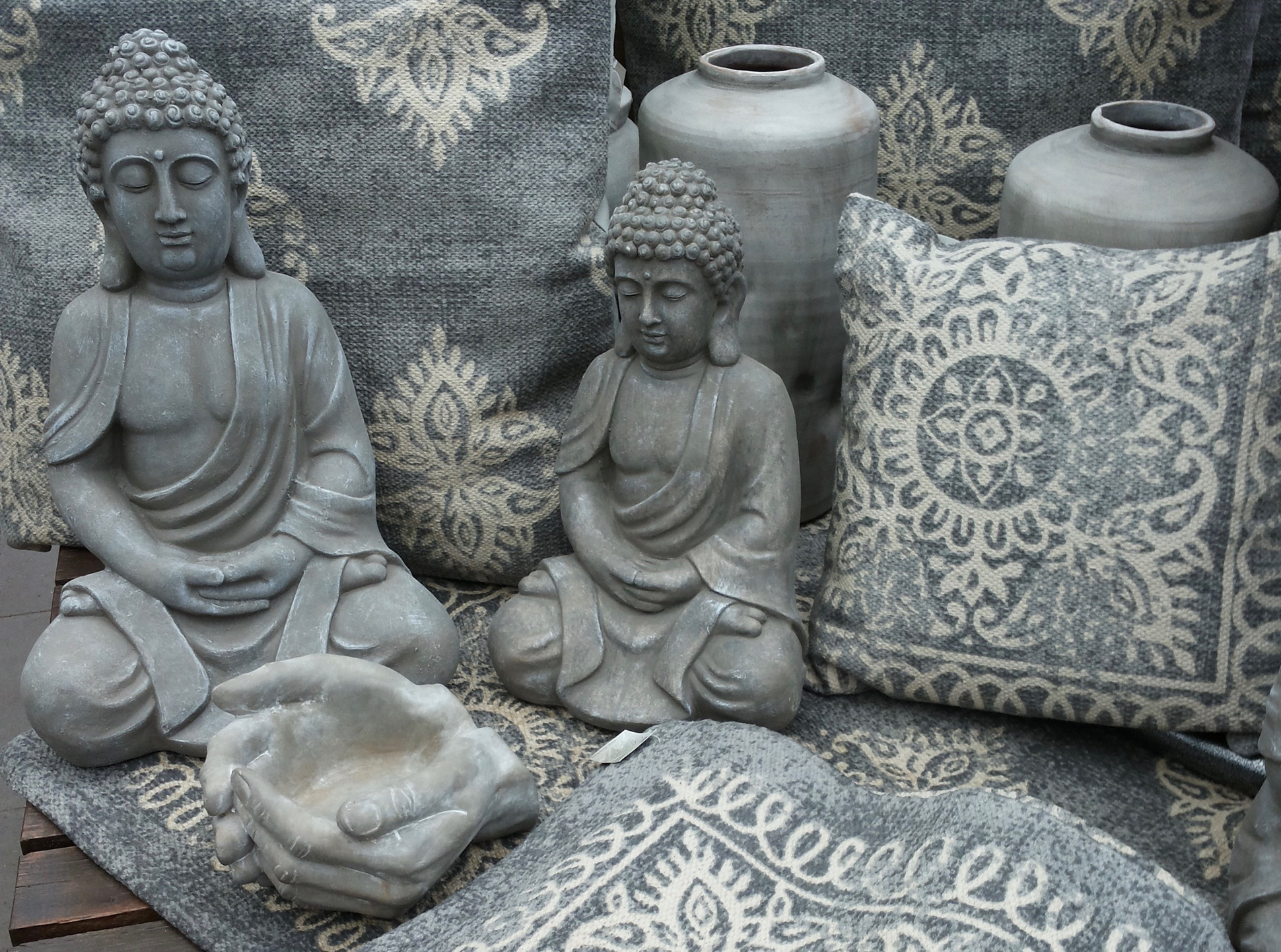 Buddha Stone Figures